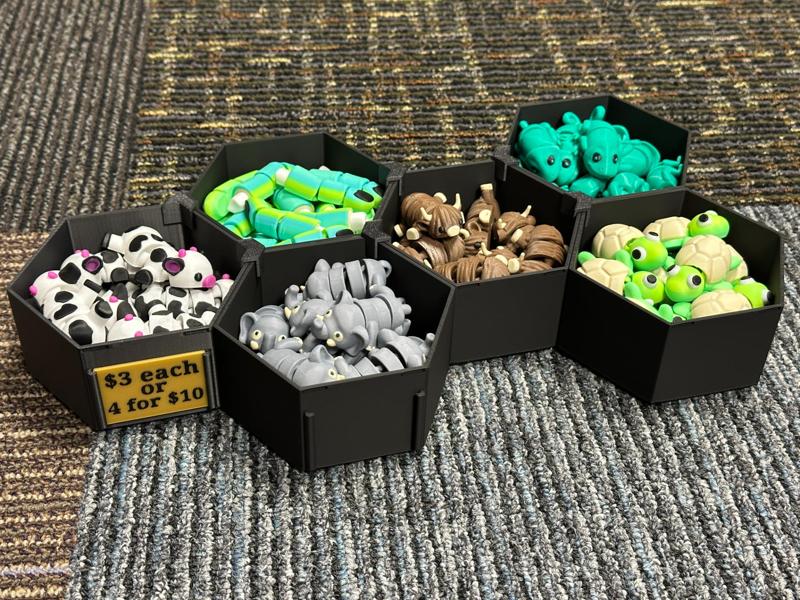 Market Selling Bins (NO SUPPORTS)