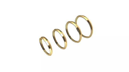 20 love u engraved ring stl verified