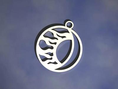 Sun and Moon Pendant