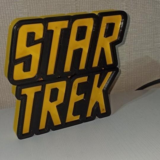 STAR TREK LOGO  ( EASY PRINT )