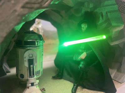 Diorama Tatooine Cave deleted scene