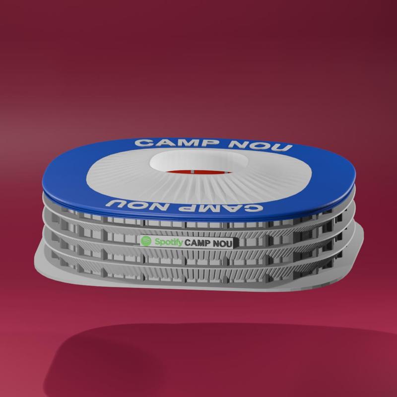 New camp nou barcelona stadium