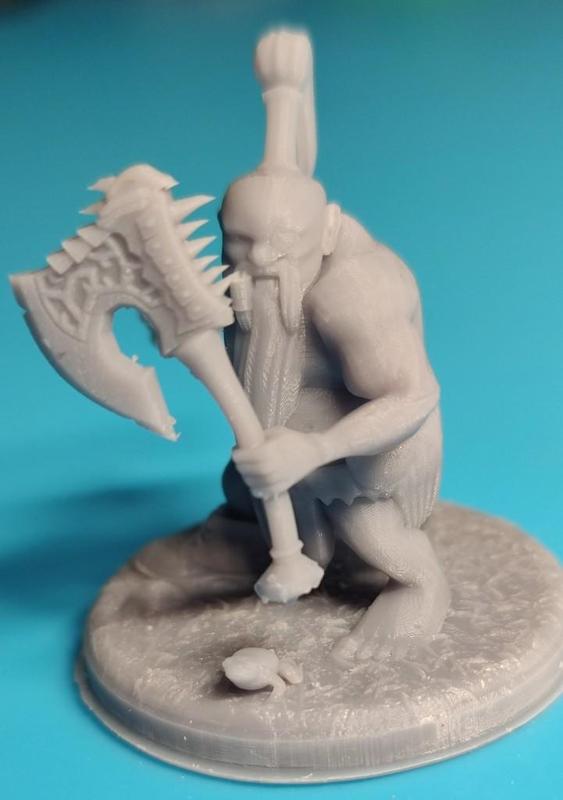 Dedupe Dwarf Barbarian (Male) Miniature