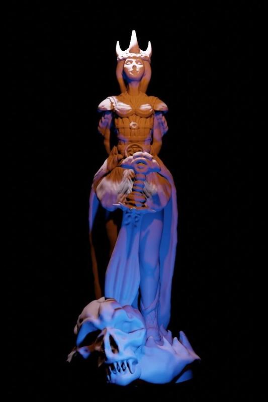 Dwarf Queen of the StormLords clan_Chess