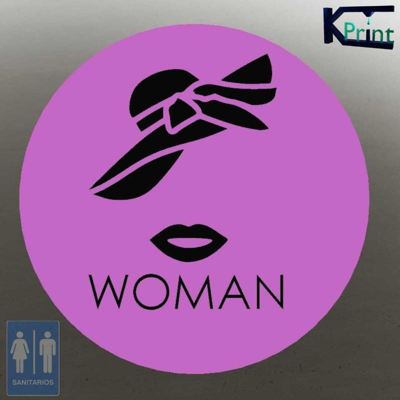 WC Marking: Lady and Gentleman