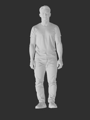 Figure male standing  | 1:64 (Scalable)