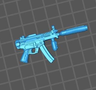 1/12 gi joe classified style rifle TWINS