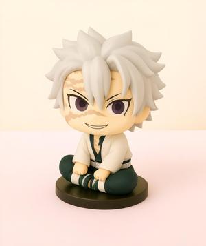 🌪️ Sanemi Shinazugawa Chibi - Kawaii Figure from Kimetsu no Yaiba