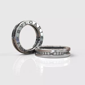 3d model ring Bulgari Zero1 3D print model