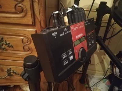 Yamaha DTXPLORER module adapter for Alesis nitro mesh kit rack
