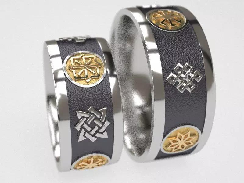 Amulets wedding ring