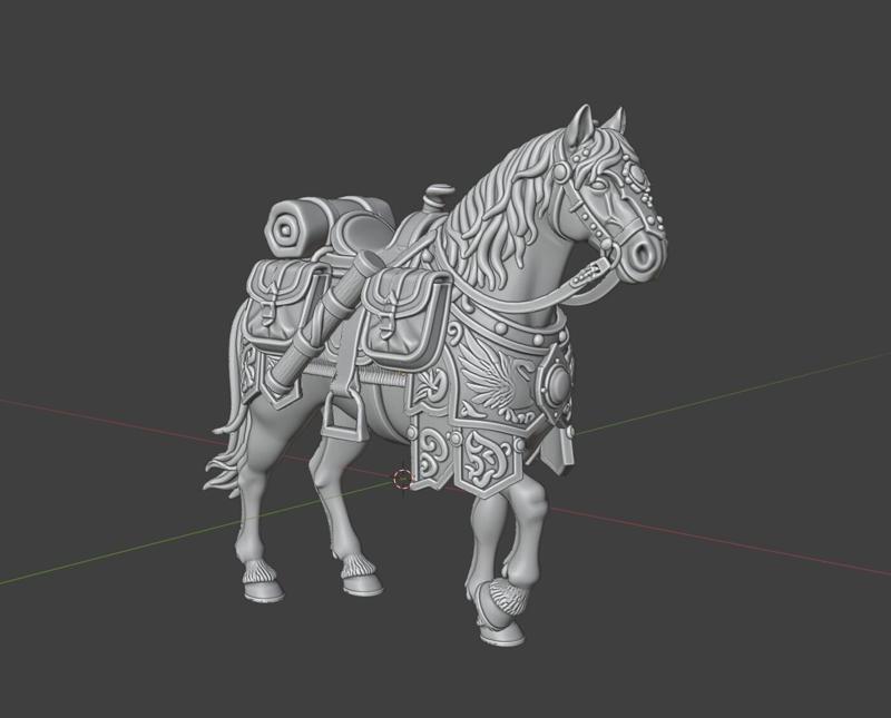 Modern Fantasy Horse