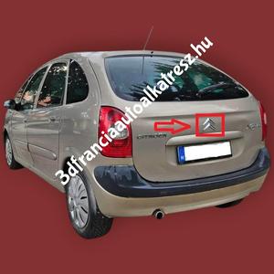 Citroen Xsara Picasso rear tailgate emblem,  9631512280