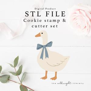 Baby Goose Cookie Cutter + Stamp