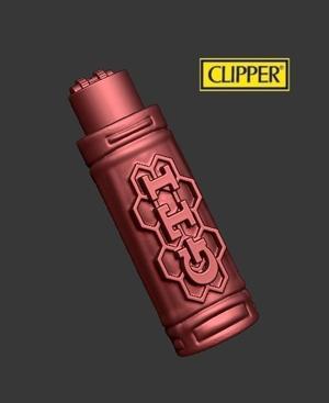 CLIPPER GTI CIGARETTE LIGHTER CASE - MOTOR-SPORT SERIES