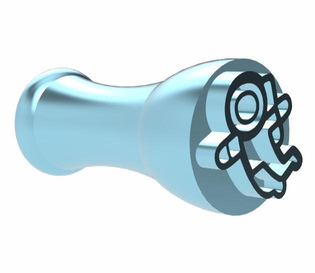 Carimbo de Brigadeiro Astronauta