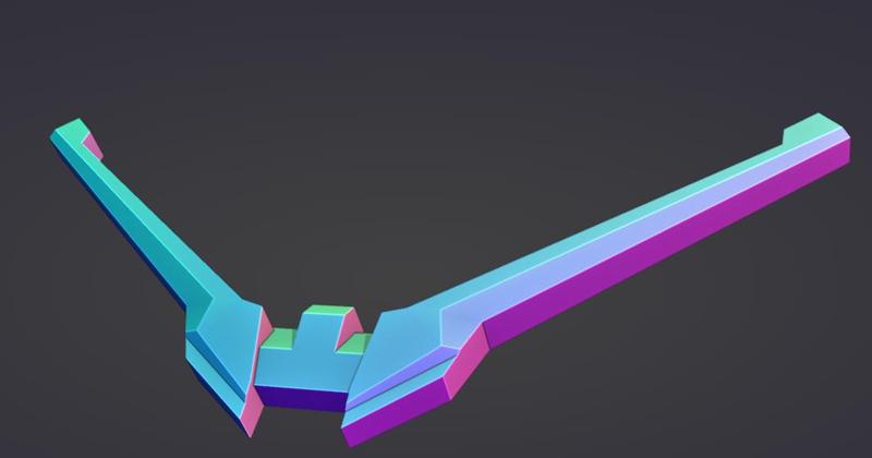 Gundam Calibarn V-Fin Antenna