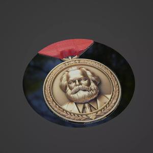 Karl Marx Medallion