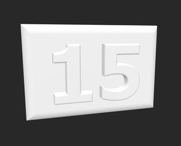 Plate Number 15
