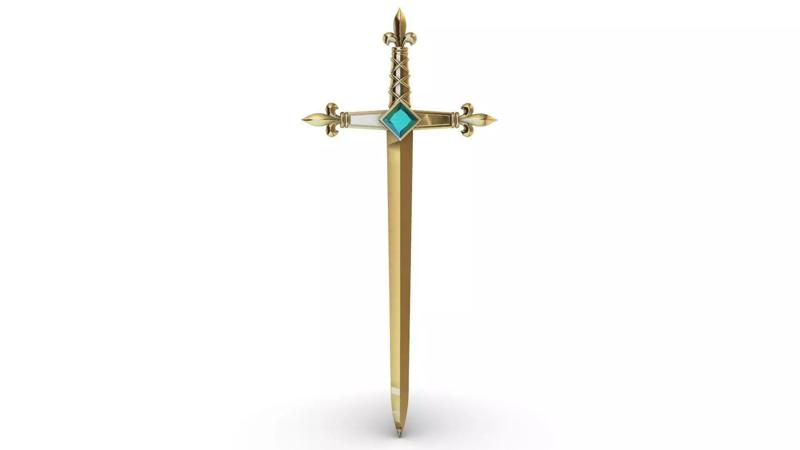 Heraldic Sword Letter Opener Arautos