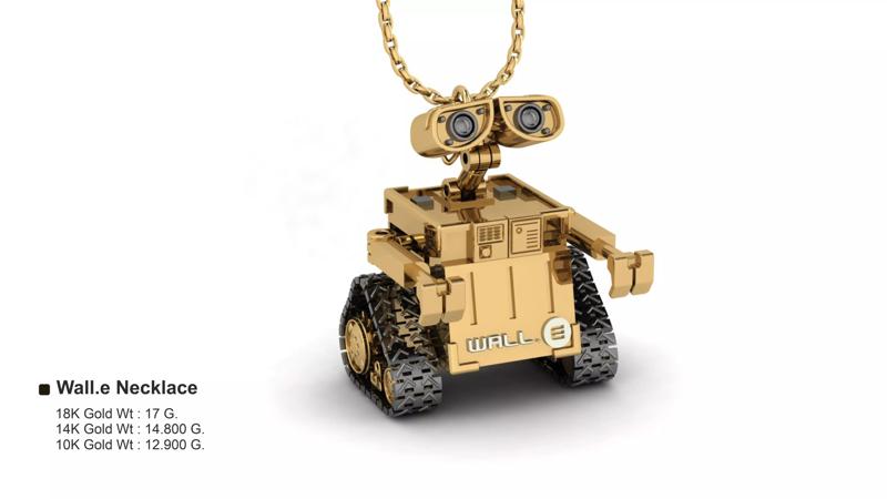 wall e necklace