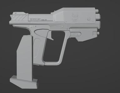 Halo Reach Magnum prop