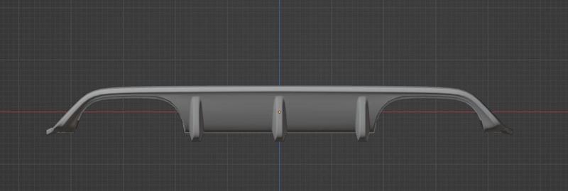 Aero Diffuser with Twin Exhaust slots