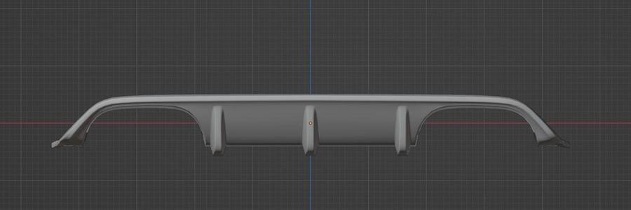 Aero Diffuser with Twin Exhaust slots