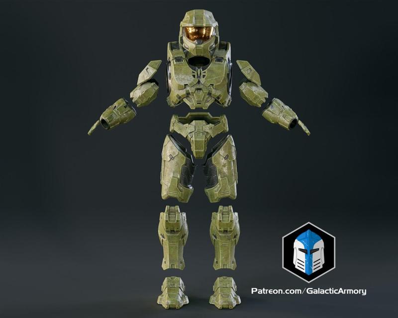 Halo Infinite Master Chief Armor - 3D Print Files