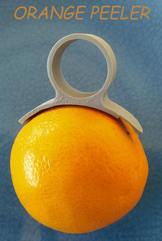 Orange peeler