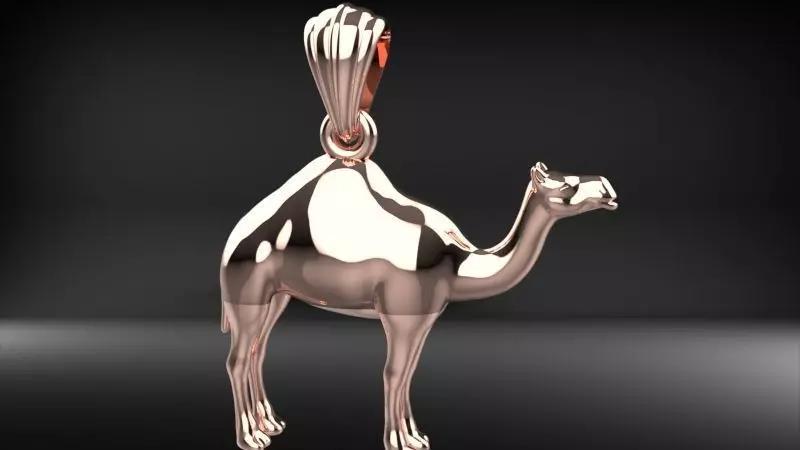 Camel Pendant  Necklace Charm Bracelet Jewelry