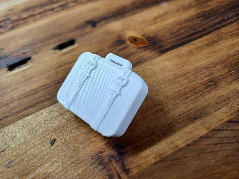 Suit case charm/ neckless