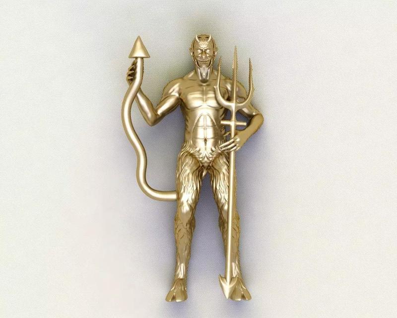 Devil medal