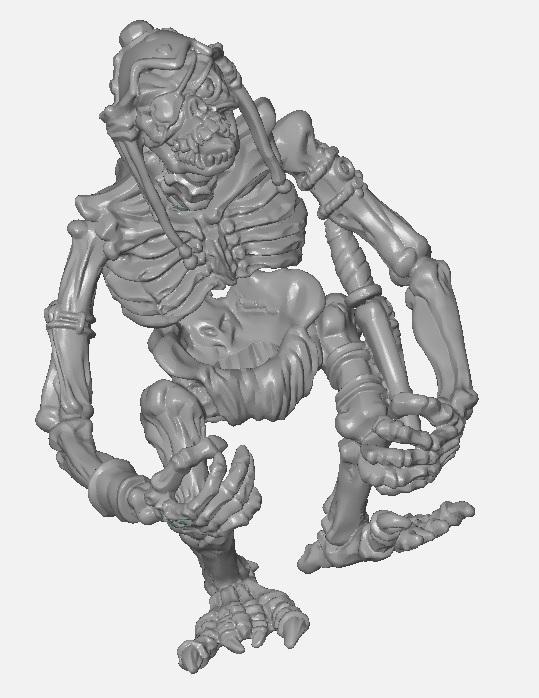 Skeleton Warriors figure