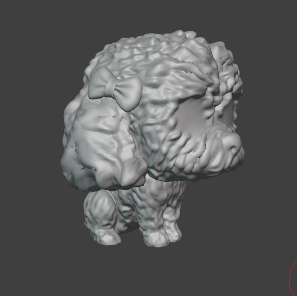 Funko pop pet poodle ribbon bow