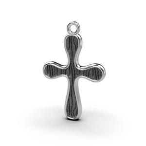 Cross with wood texture