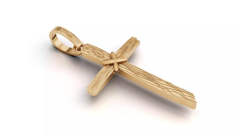 Cross textured