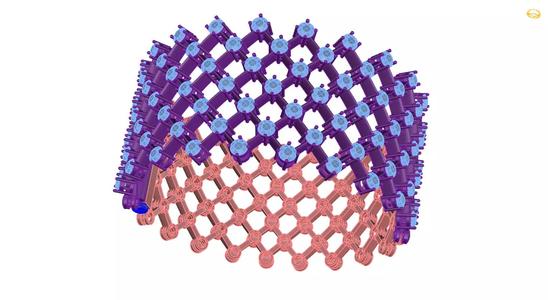 Bracelet mesh of crystals
