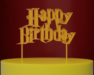 Harry Potter Happy Birthday
