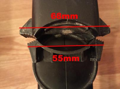 Airsoft P90 Extended Mag Release