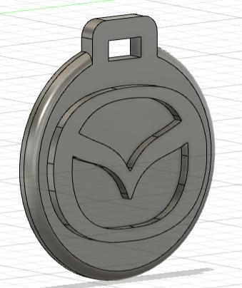 Pendentif porte clé Mazda 2/ Mazda 2 Key ring ornement