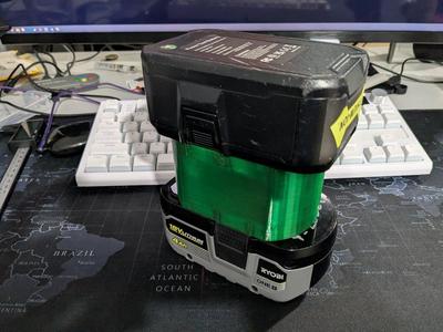 Ryobi 18v ONE+ Battery Stacker