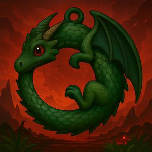 Cute Dragon Keychain