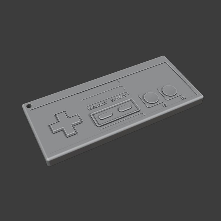 NES Style Keyring Game Controller - KEYRING KEYCHAIN
