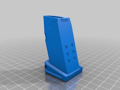 BIC MINI LIGHTER SLEEVE - GLOCK MAGAZINE (PARACORD)