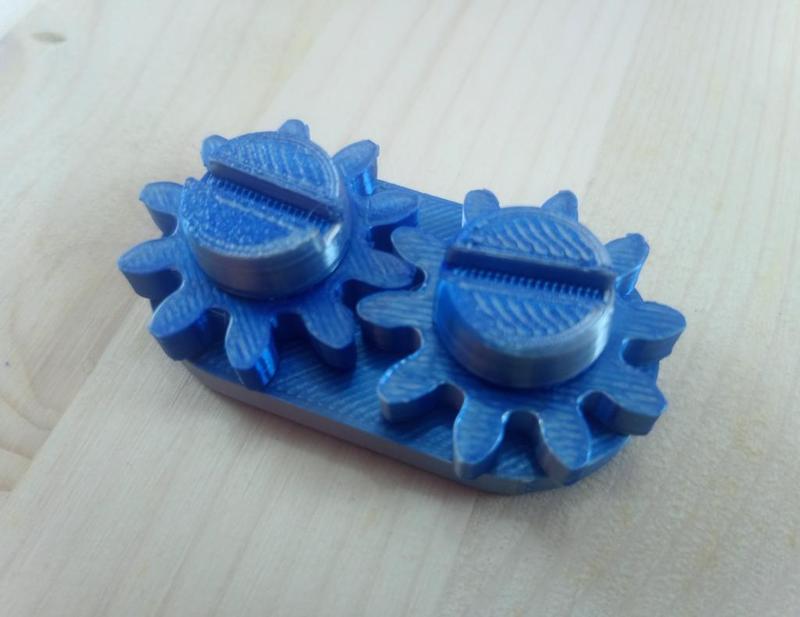 Gear Fidget - Freecad - The Fidget Toys Workshop
