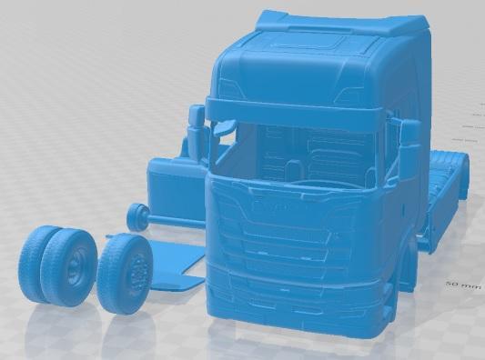 Scania S 730 Highline Tractor Truck 2016 Printable