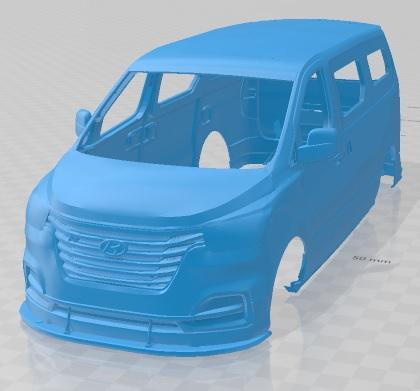 Hyundai iMAX N Drift Bus Printable Body Van
