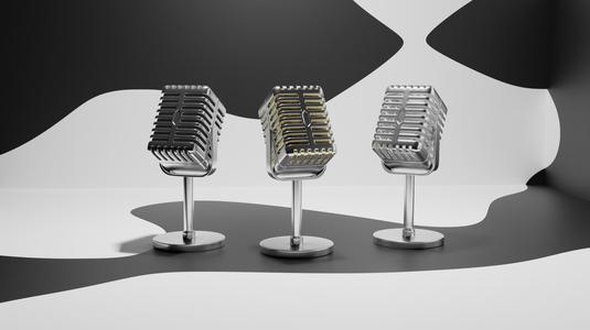 Retro Microphone
