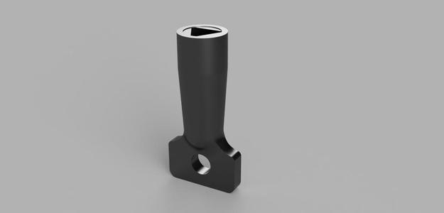 Triangle Spanner Socket Security Key
